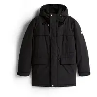 Tommy Hilfiger for man. DM0DM22251 Parka Nylon black (XL), Casual, Sustainable, Recycled nylon