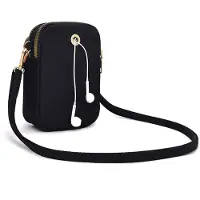 INF Liten skulderveske for mobil Black