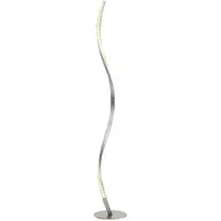 LINDBY LED-gulvlampe Criostal, RGBW, dimbar, fjernkontroll