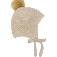 Huttelihut Lue - Ull - Sand Melert m. Dusk - - 62/68 - Lue