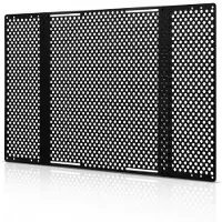 Vevor RV-skjermdørbeskytter, justerbar fra 558,8–800 mm, justerbar dørrist, enkel å installere, forsterkede pustende bikakehull, jernbeskytter til campingvogn for kjæledyrbeskyttelse, svart