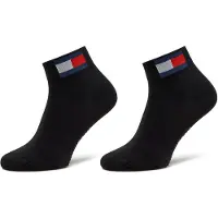 Tommy Hilfiger Sokker - 2-pack - Svart - - 39/42 - Sokker