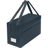 Leitz Fabric Storage - Storage bag - 3 rom - fløyelsgrå