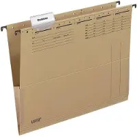 Leitz ALPHA - Hengefil - for A4 - naturlig brun