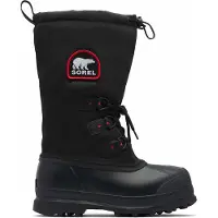 Sorel for man. 2164331010 Black Glacier XT boots (45), Flat, Laces, Snow