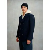Blauer for man. 25WBLUC01378 Peacoat Chopin jacket navy (L), Casual, Wool