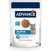 Advance Feline Sterilized torsk - 12 x 85 g