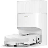 Dreame D20 Plus, Støv pose, Hvit, Rund, 3 hjul, 3,595 l, 0,5 l