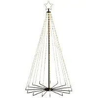 Konstsmide Metalljuletre, 515 amber LED