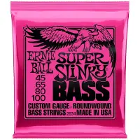 Ernie Ball Super Slinky 2834 Nickel Bass Guitar Strings 45-100