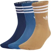 Adidas Sokker - 3-pack - 3S Crew - Ashblu/Nindig/Kort - - 37/39 - Sokker
