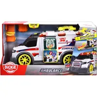 Dickie Toys Ambulanse - Lys/lyd - - OneSize - Bil