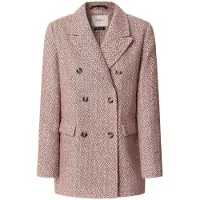 Pepe Jeans for woman. PL4024360 Salome blazer pink (M), Casual, Classic, Polyester