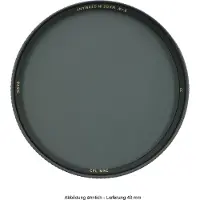 B+W Basic Pol Circular Mrc 43 Mm Polariseringsfilter