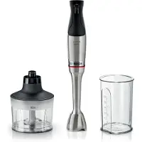 Bosch Serie 6 MSM6M830 stavmikser 1200 W 0,5 L, svart, rustfritt stål