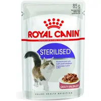 Royal Canin Sterilised Chunks In Gravy 85g (12-Pack)