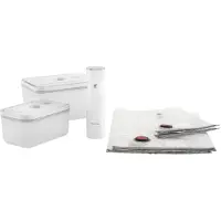 Zwilling Fresh+save Sett Med Helletut Og Kork Til Vakuumpakker 2.3l 7 Enheter