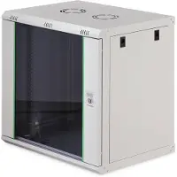 Digitus Professional Line DN-19 12-U-EC - Skap - veggmonterbar - grå, RAL 7035 - 12U - 19