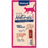 Vitakraft Vita Naturals Liquid-Snack okse - Økonomipakke: 20 x 15 g