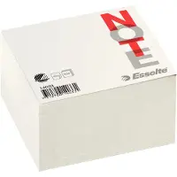 Esselte Blokkube 100x100x35 mm hvit