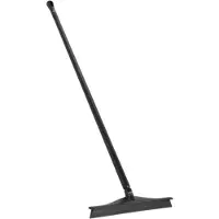 Vikan Gulvskrape, , 40x8x9 cm, svart, TPE-gummi/PP, 40 cm, med enkelt blad, ultrahygienisk
