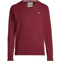 Gant Superfine Lambswool V-hals Genser