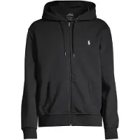 Ralph Lauren for man. 710888282001 Double knitted sweatshirt with black zip (S), Casual, Cotton, Long sleeve