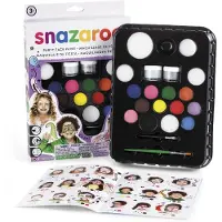Snazaroo Bursdags ansiktsmalesett