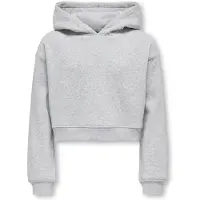 ONLY Hettegenser - CookSweet - Light Grey Melange - - 13-14 år (158-164) - Hettegenser