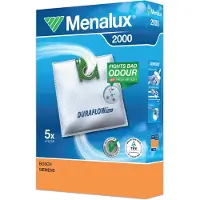 Menalux 2000, Støv pose, Sylindervakuum, Hvit