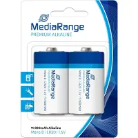 MediaRange Premium MRBAT109 - Batteri 2 x D - Alkalisk - 11900 mAh
