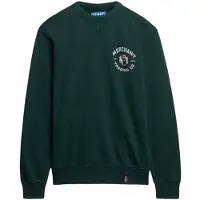 Superdry for man. M2014305A Merchant Graphic sweatshirt green (XL), Casual, Cotton