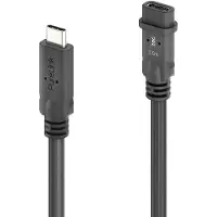 PureLink MicroX4 USB-C til USB-C-forlengelseskabel USB4 Gen2x2 20 Gbps, 3,00 m