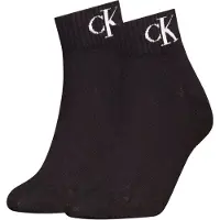 Calvin Klein Sokker - 2-pack - Svart M/Logo - - 39/42 - Sokker