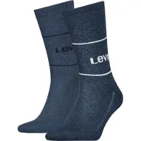 Levi's Sokker - 2-pack - Short Sokk - Denim - - 39/42 - Sokker
