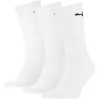 Puma Unisex Sport Crew Lightweight Socks 3 Pack, Clothing, White, 39-42