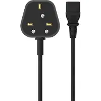 Sinox SOP01110UK, 1,8 m, Strømplugg type G, IEC C13, 230 V, 10 A