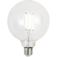 Luumr E27 dimbar LED-pære G125 klar 7W 806 lm 2700-6500K Zigbee