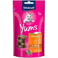 Vitakraft Cat Yums - Kylling & kattegress (3 x 40 g)