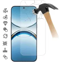 Mtp Products Oppo Find X8 Beskyttelsesglass - Case Friendly - Gjennomsiktig