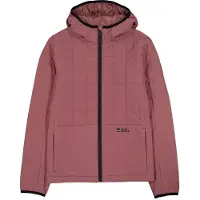 Mons Royale Canyon Merino Insulated Hooded Jakke rosa