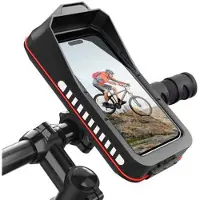 Mtp Products HL-176A Hurtigutløsende telefonholder for sykkel og motorsykkel - 7 - svart