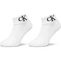 Calvin Klein Jeans Sokker - 2-pack - Hvit - - 35/38 - Sokker