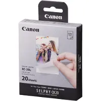 Canon SELPHY XC-20L - Farge (cyan, magenta, gul) - original - skrivebåndskassett og papirsett - for SELPHY QX20