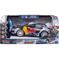 24hShop Nikko Ford Puma M-sport Hybrid Rally radiostyrt bil / radiostyrt rallybil / RC-bil med LED-frontlykter