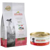 Almo nature HFC Adult Dog XS-S Laks - Økonomipakke: 2 x 1,2 kg