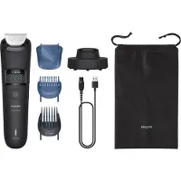 Philips Beard Trimmer 5000 Series Beard Styling w. Hair Collector - Black