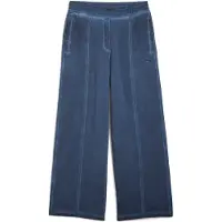 Puma Washed Out Oversized Sweatpants Unisex, Women, Dark Indigo, L