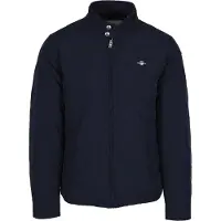 Gant for man. 7006340 Navy quilted coat (XXL), Casual, Polyester