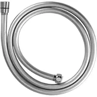 NORH Herdis shower hose 1.5 meters PVC silver